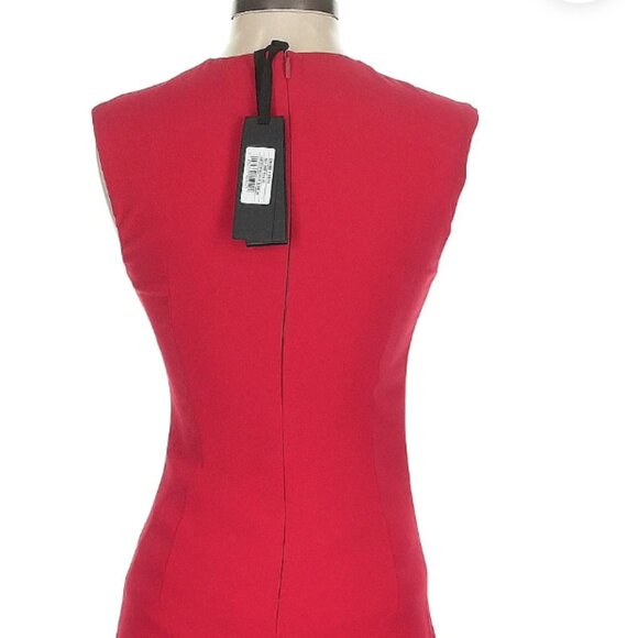 NWT PINKO Red Cocktail Dress – Size EU 38 / 6 - Picture 4 of 9
